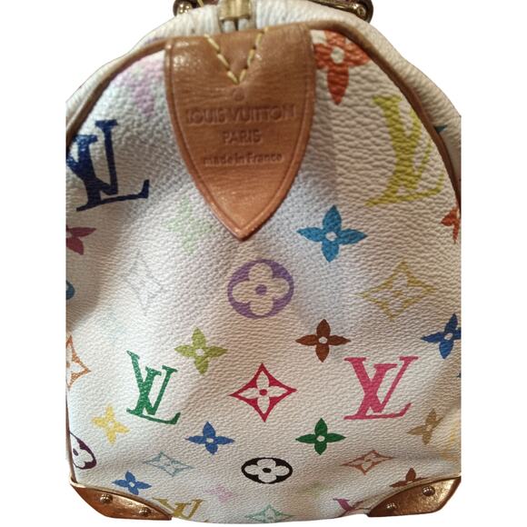Speedy Handbag Monogram Multicolor 30 - Picture 8 of 16